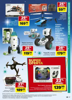 Carrefour - gazetka promocyjna Gazetka Zabawki od poniedziałku 03.11 do wtorku 23.12 - strona 87 Carrefour - gazetka promocyjna Gazetka Zabawki od poniedziałku 03.11 do wtorku 23.12 - strona 87