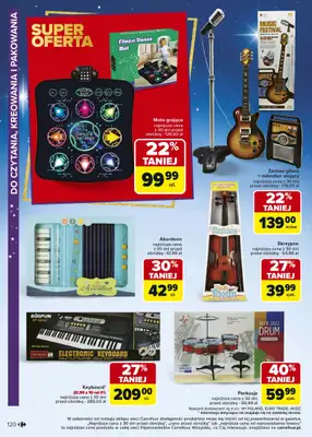 Carrefour - gazetka promocyjna Gazetka Zabawki od poniedziałku 03.11 do wtorku 23.12 - strona 120 Carrefour - gazetka promocyjna Gazetka Zabawki od poniedziałku 03.11 do wtorku 23.12 - strona 120