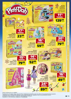 Carrefour - gazetka promocyjna Gazetka Zabawki od poniedziałku 03.11 do wtorku 23.12 - strona 119 Carrefour - gazetka promocyjna Gazetka Zabawki od poniedziałku 03.11 do wtorku 23.12 - strona 119