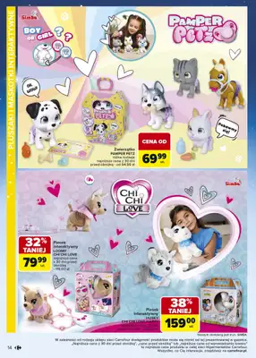 Carrefour - gazetka promocyjna Gazetka Zabawki od poniedziałku 03.11 do wtorku 23.12 - strona 14 Carrefour - gazetka promocyjna Gazetka Zabawki od poniedziałku 03.11 do wtorku 23.12 - strona 14