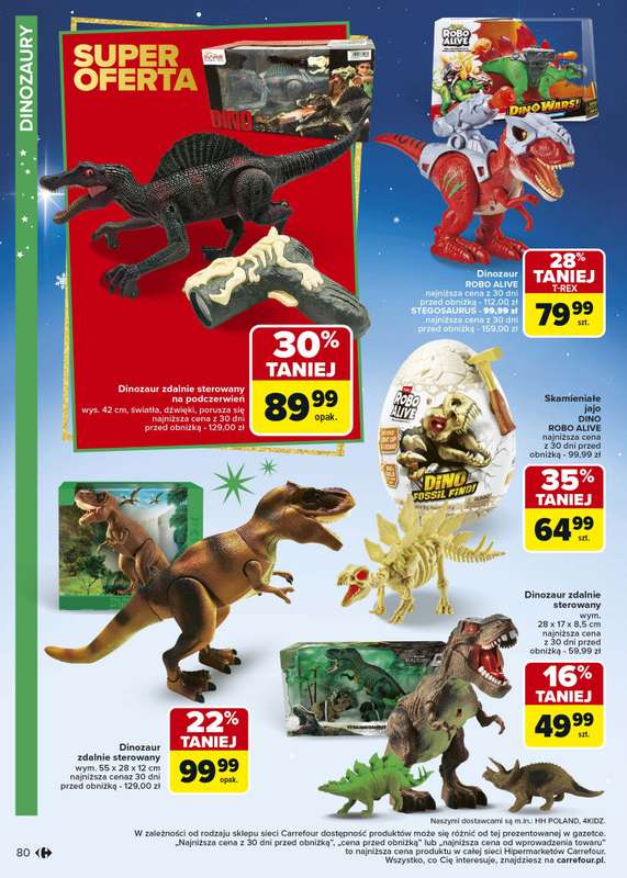 Carrefour - gazetka promocyjna Gazetka Zabawki od poniedziałku 03.11 do wtorku 23.12 - strona 80