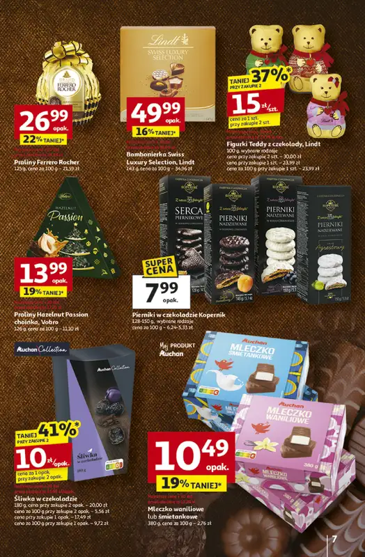 Auchan - gazetka promocyjna Gazetka Pewność niskich cen Hipermarket Auchan od czwartku 30.10 do środy 05.11 - strona 7