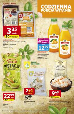 Auchan - gazetka promocyjna Gazetka Pewność niskich cen Hipermarket Auchan  do środy 05.11 - strona 17