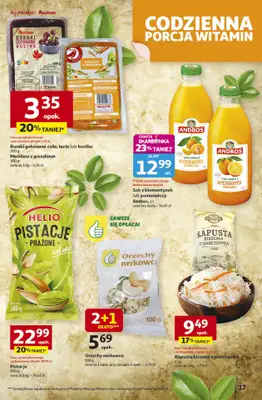 Auchan - gazetka promocyjna Gazetka Pewność niskich cen Hipermarket Auchan od czwartku 30.10 do środy 05.11 - strona 17 Auchan - gazetka promocyjna Gazetka Pewność niskich cen Hipermarket Auchan od czwartku 30.10 do środy 05.11 - strona 17