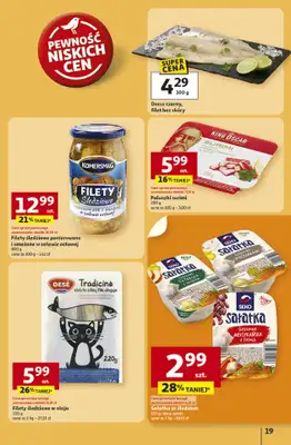 Auchan - gazetka promocyjna Gazetka Pewność niskich cen Hipermarket Auchan od czwartku 30.10 do środy 05.11 - strona 19 Auchan - gazetka promocyjna Gazetka Pewność niskich cen Hipermarket Auchan od czwartku 30.10 do środy 05.11 - strona 19