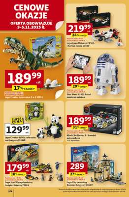 Auchan - gazetka promocyjna Gazetka Pewność niskich cen Hipermarket Auchan  do środy 05.11 - strona 14