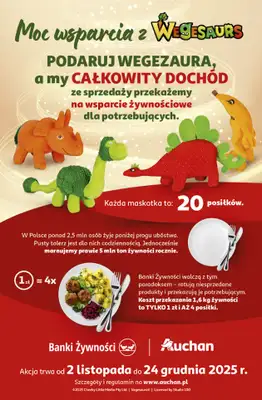 Auchan - gazetka promocyjna Gazetka Pewność niskich cen Hipermarket Auchan od czwartku 30.10 do środy 05.11 - strona 44 Auchan - gazetka promocyjna Gazetka Pewność niskich cen Hipermarket Auchan od czwartku 30.10 do środy 05.11 - strona 44