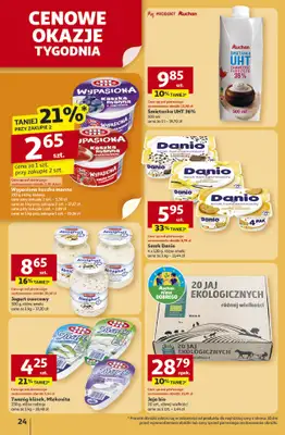 Auchan - gazetka promocyjna Gazetka Pewność niskich cen Hipermarket Auchan od czwartku 30.10 do środy 05.11 - strona 24 Auchan - gazetka promocyjna Gazetka Pewność niskich cen Hipermarket Auchan od czwartku 30.10 do środy 05.11 - strona 24