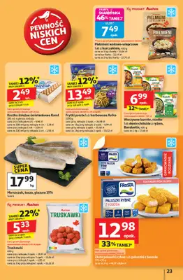 Auchan - gazetka promocyjna Gazetka Pewność niskich cen Hipermarket Auchan od czwartku 30.10 do środy 05.11 - strona 23 Auchan - gazetka promocyjna Gazetka Pewność niskich cen Hipermarket Auchan od czwartku 30.10 do środy 05.11 - strona 23
