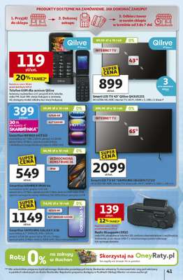 Auchan - gazetka promocyjna Gazetka Pewność niskich cen Hipermarket Auchan  do środy 05.11 - strona 41