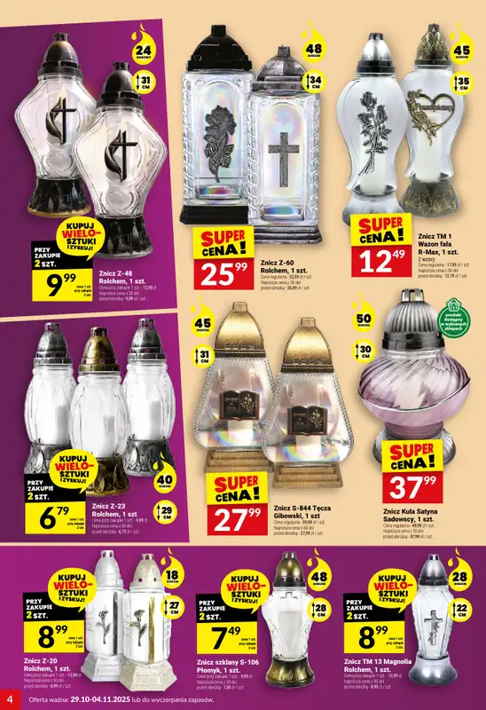 Twój Market - gazetka promocyjna Gazetka od środy 29.10 do wtorku 04.11 - strona 4