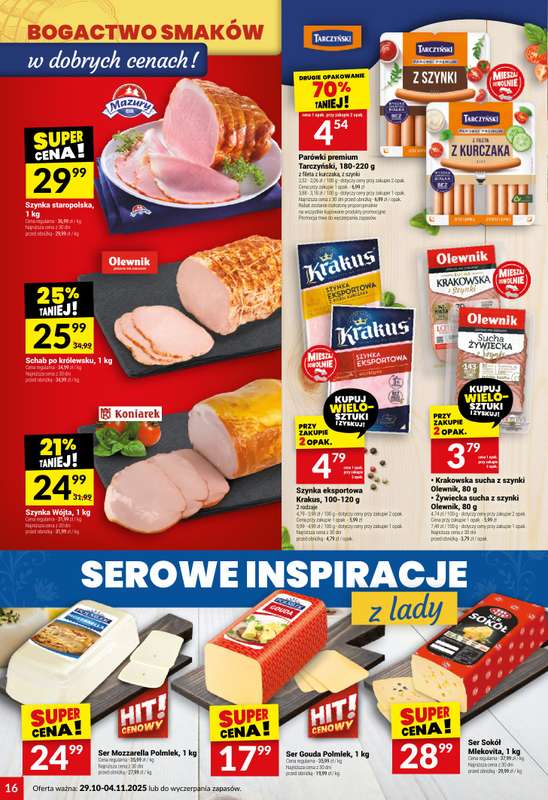 Tw贸j Market - gazetka promocyjna Gazetka od 艣rody 29.10 do wtorku 04.11 - strona 16 Tw贸j Market - gazetka promocyjna Gazetka od 艣rody 29.10 do wtorku 04.11 - strona 16