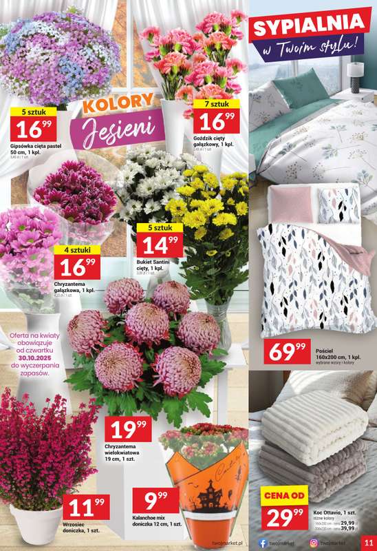 Tw贸j Market - gazetka promocyjna Gazetka od 艣rody 29.10 do wtorku 04.11 - strona 11 Tw贸j Market - gazetka promocyjna Gazetka od 艣rody 29.10 do wtorku 04.11 - strona 11