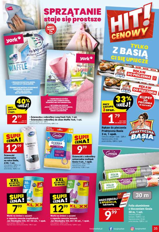 Twój Market - gazetka promocyjna Gazetka od środy 29.10 do wtorku 04.11 - strona 35