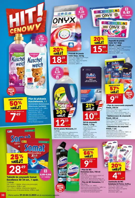 Twój Market - gazetka promocyjna Gazetka od środy 29.10 do wtorku 04.11 - strona 38