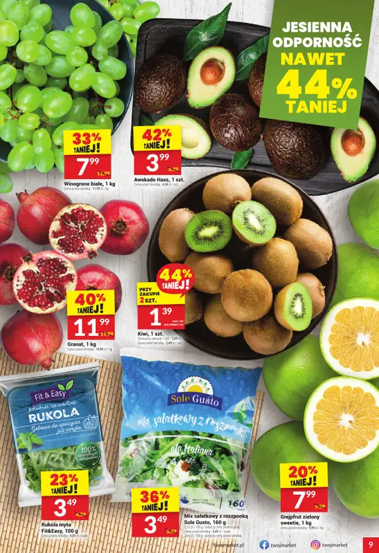 Twój Market - gazetka promocyjna Gazetka od środy 29.10 do wtorku 04.11 - strona 9