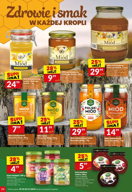 Tw贸j Market - gazetka promocyjna Gazetka od 艣rody 29.10 do wtorku 04.11 - strona 24 Tw贸j Market - gazetka promocyjna Gazetka od 艣rody 29.10 do wtorku 04.11 - strona 24