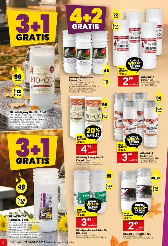 Twój Market - gazetka promocyjna Gazetka od środy 29.10 do wtorku 04.11 - strona 6