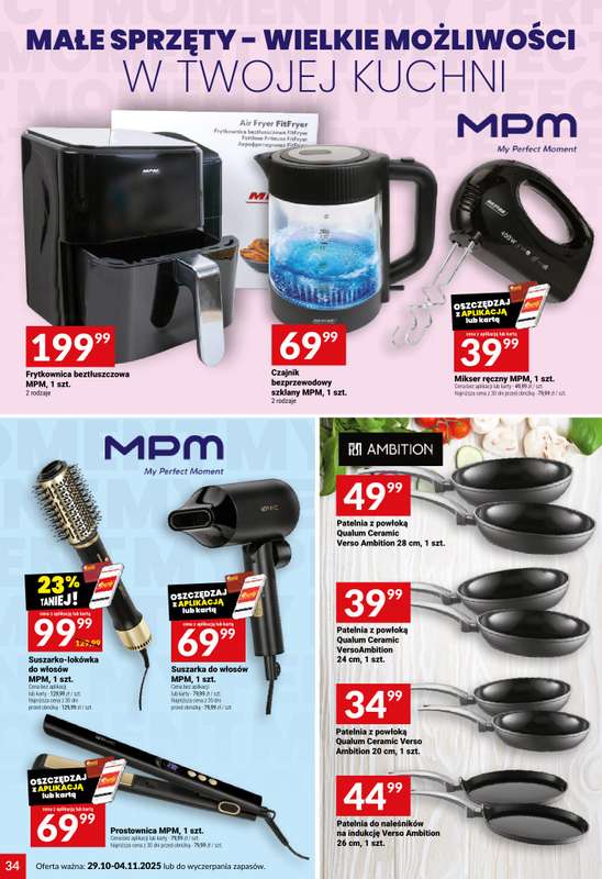 Tw贸j Market - gazetka promocyjna Gazetka od 艣rody 29.10 do wtorku 04.11 - strona 34 Tw贸j Market - gazetka promocyjna Gazetka od 艣rody 29.10 do wtorku 04.11 - strona 34