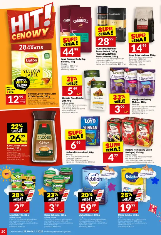 Twój Market - gazetka promocyjna Gazetka od środy 29.10 do wtorku 04.11 - strona 20