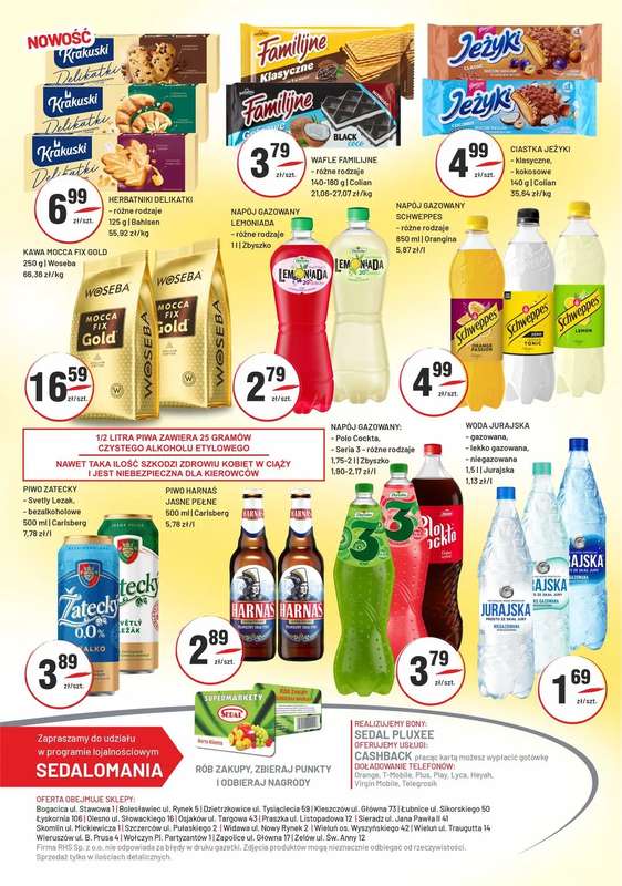 Sedal - gazetka promocyjna Gazetka od środy 29.10 do soboty 08.11 - strona 4 Sedal - gazetka promocyjna Gazetka od środy 29.10 do soboty 08.11 - strona 4