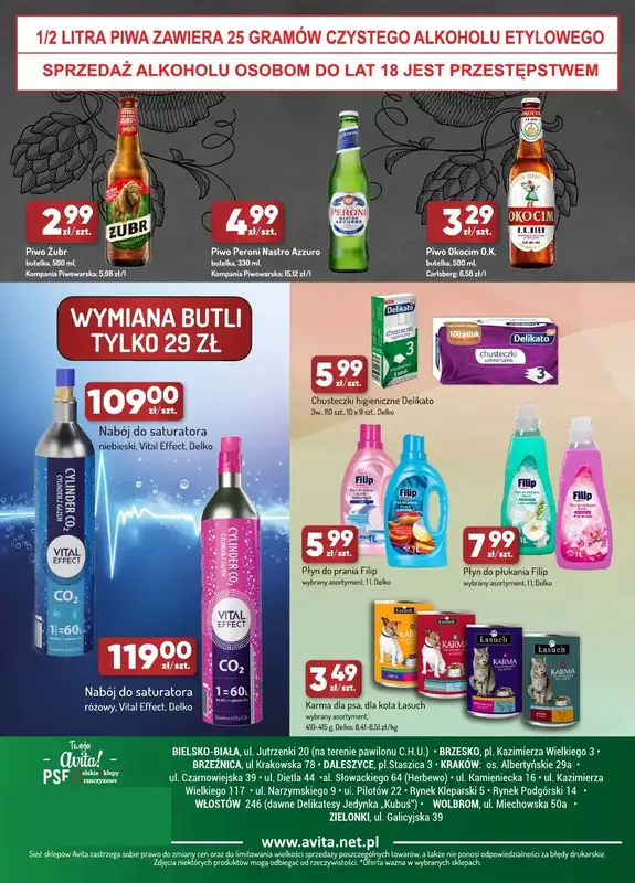 Avita - gazetka promocyjna Gazetka od środy 29.10 do wtorku 04.11 - strona 4