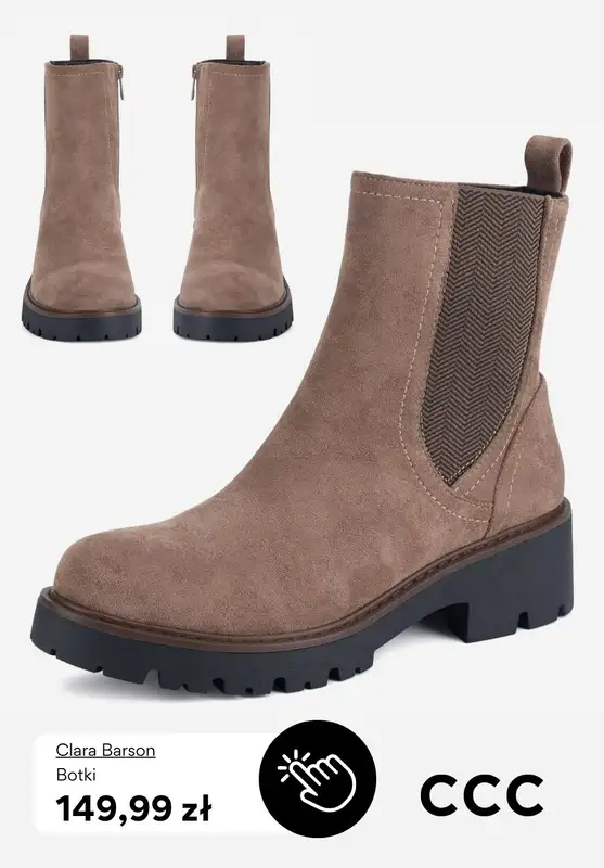 CCC - gazetka promocyjna Do -80 zł z minimalną kwotą zakupów. od wtorku 28.10 do wtorku 04.11 - strona 9