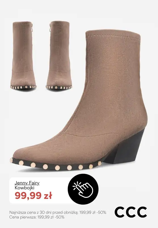 CCC - gazetka promocyjna Do -80 zł z minimalną kwotą zakupów. od wtorku 28.10 do wtorku 04.11 - strona 2