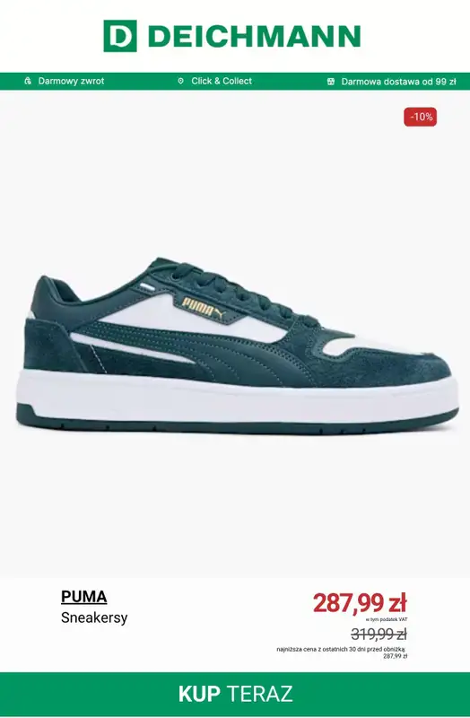 Deichmann - gazetka promocyjna Buty męskie na wyprzedaży od wtorku 28.10  - strona 3