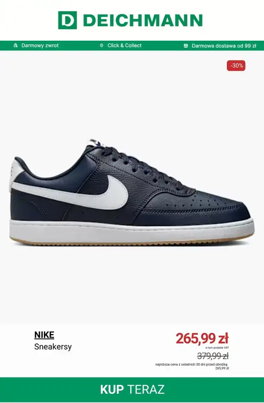 Deichmann - gazetka promocyjna Buty męskie na wyprzedaży od wtorku 28.10  - strona 5