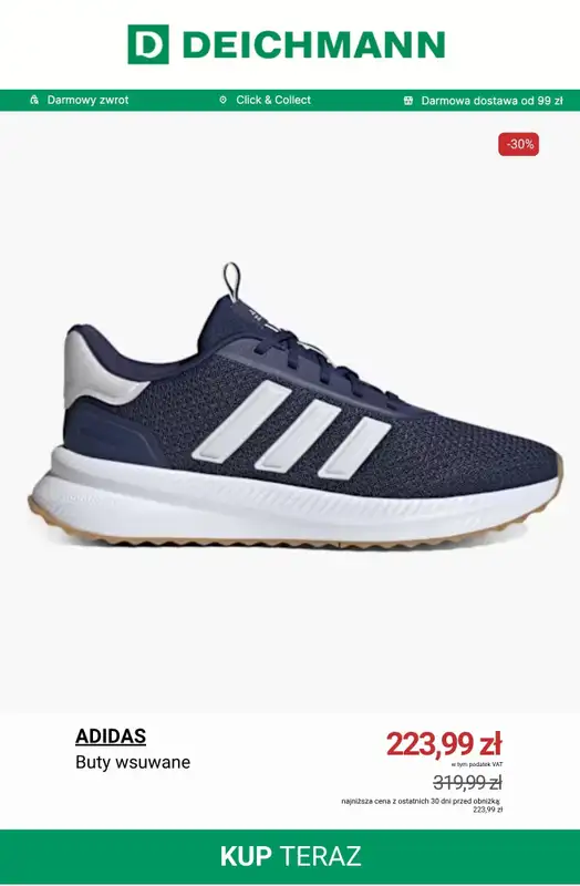 Deichmann - gazetka promocyjna Buty męskie na wyprzedaży od wtorku 28.10  - strona 2