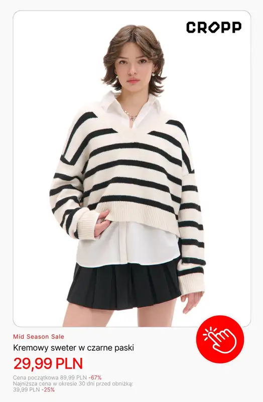 Cropp - gazetka promocyjna Modne swetry w świetnych cenach!   - strona 2