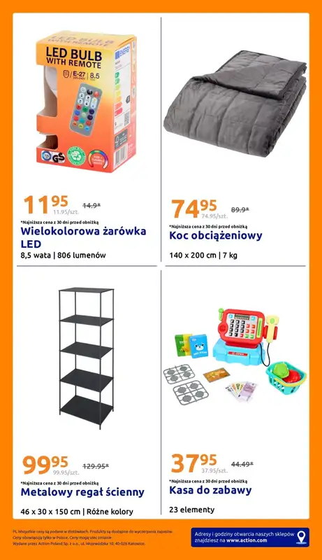 Action - gazetka promocyjna Gazetka od środy 22.10 do wtorku 28.10 - strona 30