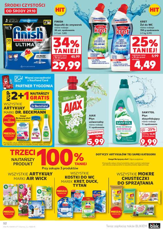 Kaufland - gazetka promocyjna Oferta Kaufland  do środy 05.11 - strona 52 Kaufland - gazetka promocyjna Oferta Kaufland  do środy 05.11 - strona 52