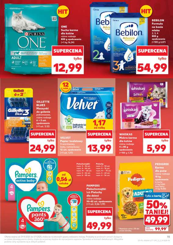 Kaufland - gazetka promocyjna Oferta Kaufland  do 艣rody 05.11 - strona 11 Kaufland - gazetka promocyjna Oferta Kaufland  do 艣rody 05.11 - strona 11