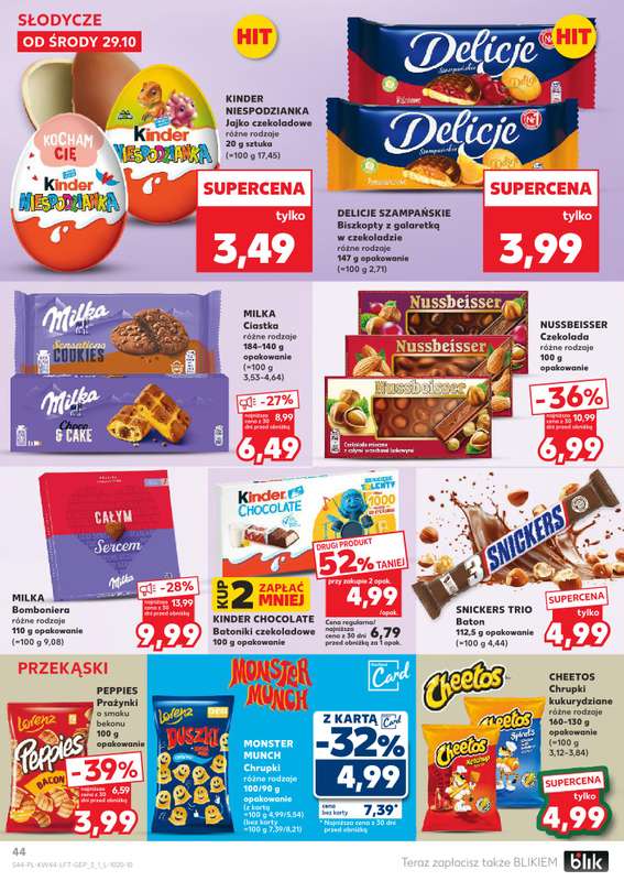Kaufland - gazetka promocyjna Oferta Kaufland  do 艣rody 05.11 - strona 44 Kaufland - gazetka promocyjna Oferta Kaufland  do 艣rody 05.11 - strona 44