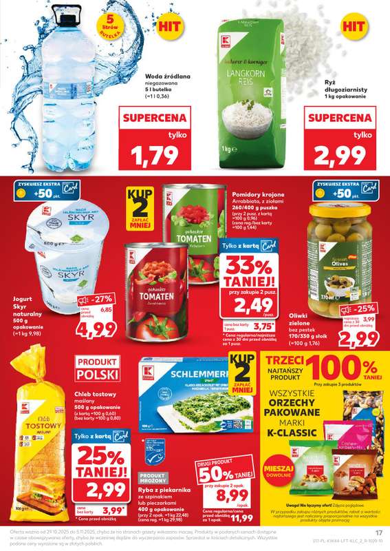 Kaufland - gazetka promocyjna Oferta Kaufland  do środy 05.11 - strona 17