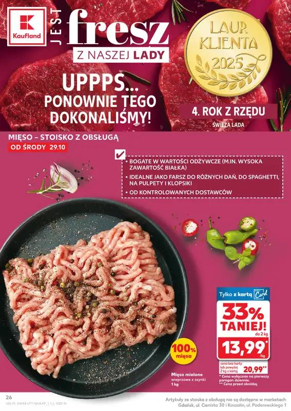 Kaufland - gazetka promocyjna Oferta Kaufland  do środy 05.11 - strona 26
