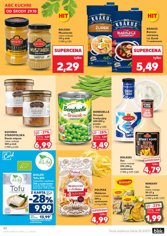 Kaufland - gazetka promocyjna Oferta Kaufland  do środy 05.11 - strona 42