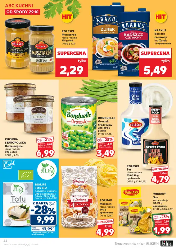 Kaufland - gazetka promocyjna Oferta Kaufland  do środy 05.11 - strona 42
