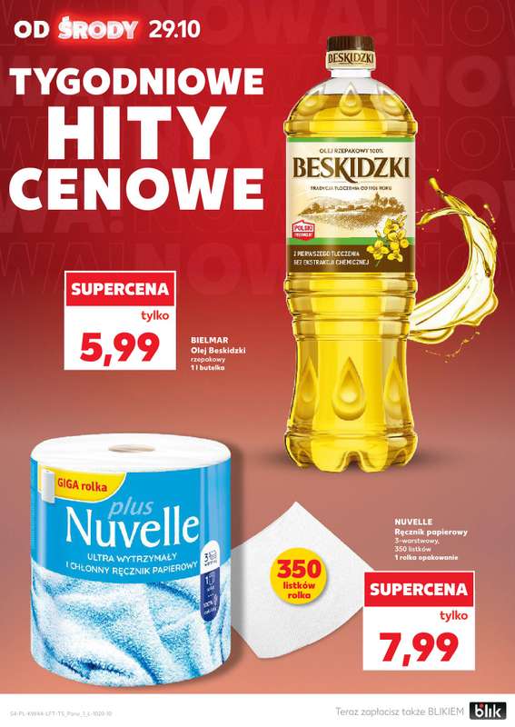 Kaufland - gazetka promocyjna Oferta Kaufland  do 艣rody 05.11 - strona 4 Kaufland - gazetka promocyjna Oferta Kaufland  do 艣rody 05.11 - strona 4