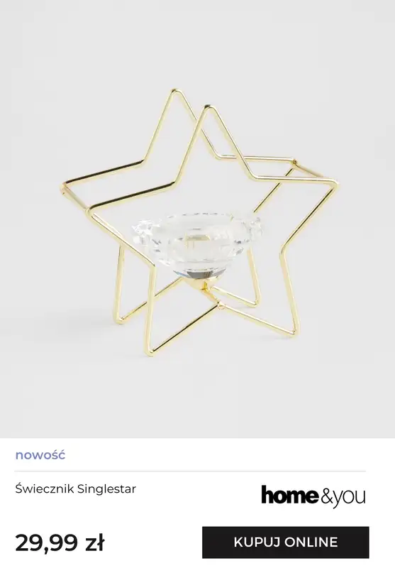 home&you - gazetka promocyjna Kolekcja świąteczny blask od wtorku 28.10 do środy 05.11 - strona 7