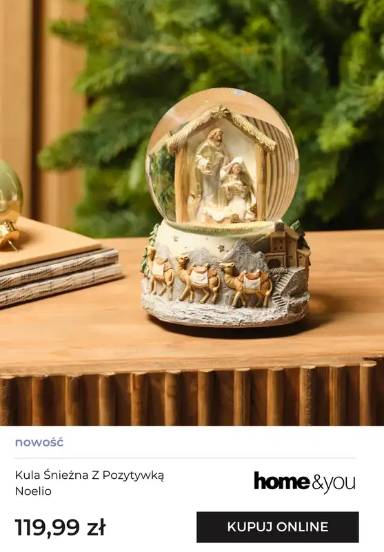 home&you - gazetka promocyjna Kolekcja świąteczny blask od wtorku 28.10 do środy 05.11 - strona 5