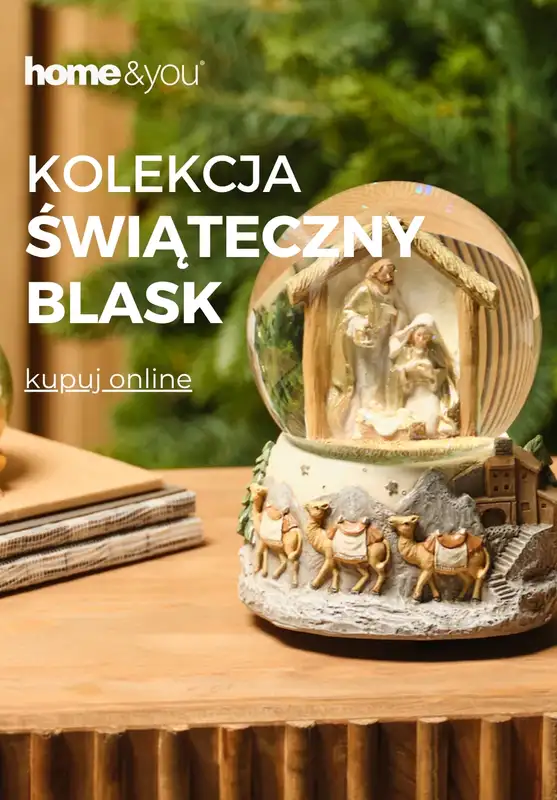 home&you - gazetka promocyjna Kolekcja świąteczny blask od wtorku 28.10 do środy 05.11
