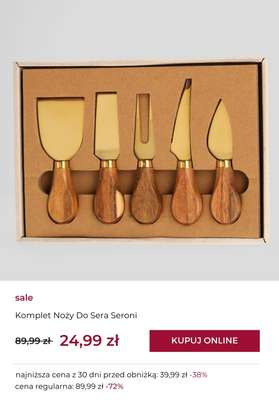 Komplet Noży Do Sera Seroni