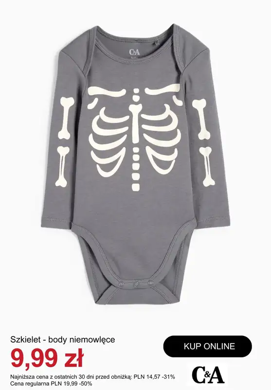 C&A - gazetka promocyjna Ubrania dziecięce na Halloween od wtorku 28.10  - strona 4