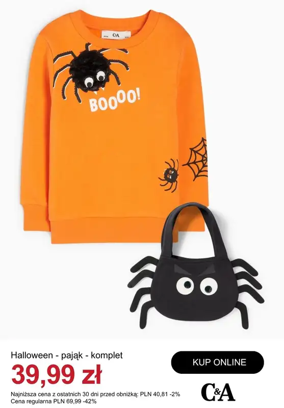 C&A - gazetka promocyjna Ubrania dziecięce na Halloween od wtorku 28.10  - strona 6