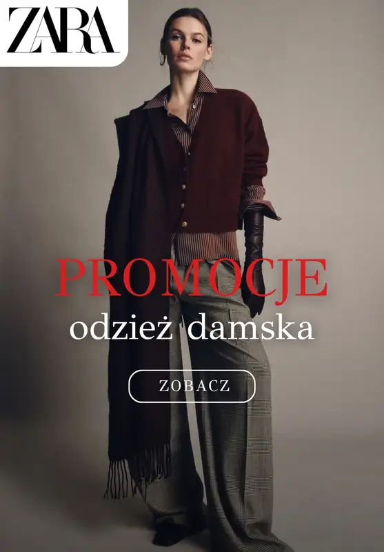 Zara - gazetka promocyjna PROMOCJE: nowa kolekcja damska  