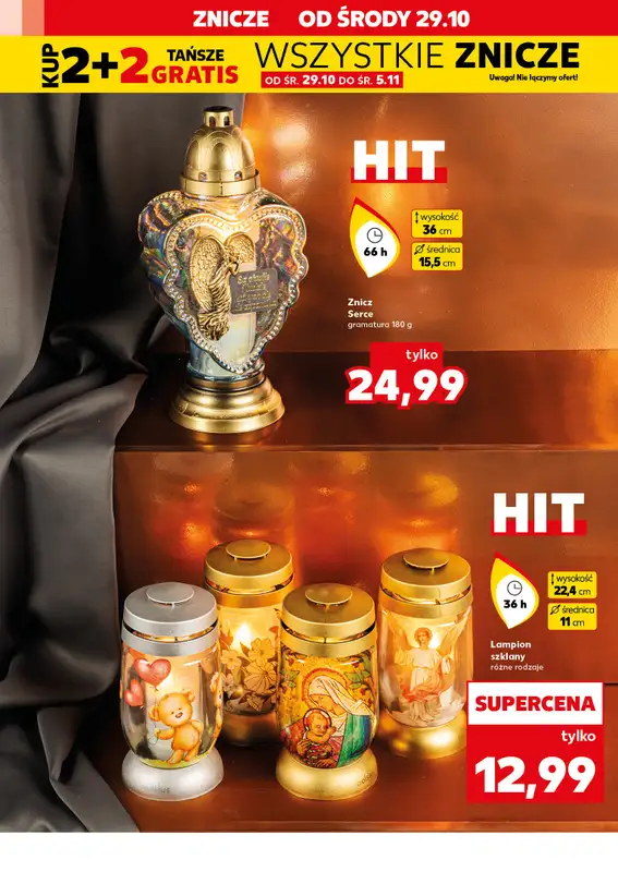 Kaufland - gazetka promocyjna Oferta Kaufland - Znicze od środy 29.10 do środy 05.11 - strona 8