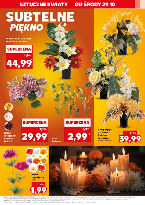 Kaufland - gazetka promocyjna Oferta Kaufland - Znicze od środy 29.10 do piątku 31.10 - strona 13